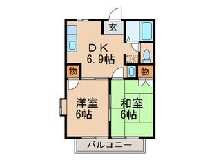 ファミールＡの物件間取画像